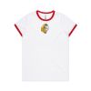 AS Colour Women's Ringer Tee Thumbnail