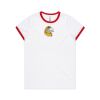 AS Colour Women's Ringer Tee Thumbnail