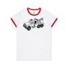 AS Colour Women's Ringer Tee Thumbnail