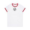 AS Colour Women's Ringer Tee Thumbnail